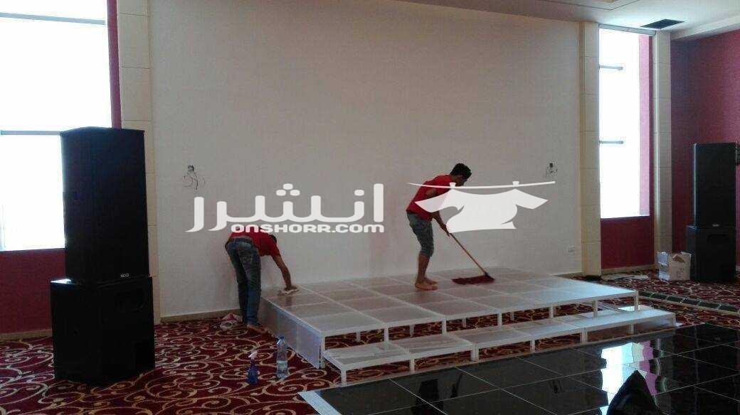 كافة اعمال تنظيف الشقق و جلي و تلميع كافة انواع البلاط  التنظيف الشامل لمنازل والفلل والقصور الشقق والمجمعات و المكاتب و الشركات تنظيف ما بعد البناء و الدهان للشقق و المطاعم و الشركات و المجمعات الاسك...