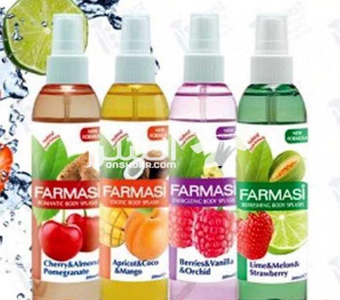 بادى اسبلاش FARMASI بعطر الفواكه   بادى اسبلاش FARMASI بعطر الفواكه  200 ملى - صناعة تركى Price 40 LE كما يوجد توصيل للمحافظات