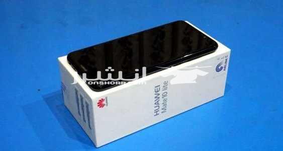Huawei Mate 10 Lite black   The phone is inside a closed box with an Egyptian guarantee