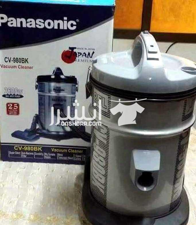 مكنسة برميل باناسونيك2600واط مكنسه ياباني حله25لتر تشفط مياه واتربه كامله للبيع    جديده استيراد السعوديه مكنسه برميليه باناسونيك ياباني 2600 واط بقوه شفط جباره المحتويات موتور 2600 واط محفور لعدم الت...