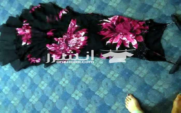 فستان سهرة فستان سهرة ملبوس لبسه وحده قصير من قدام طويل من ورا للاستفسار 0795113904