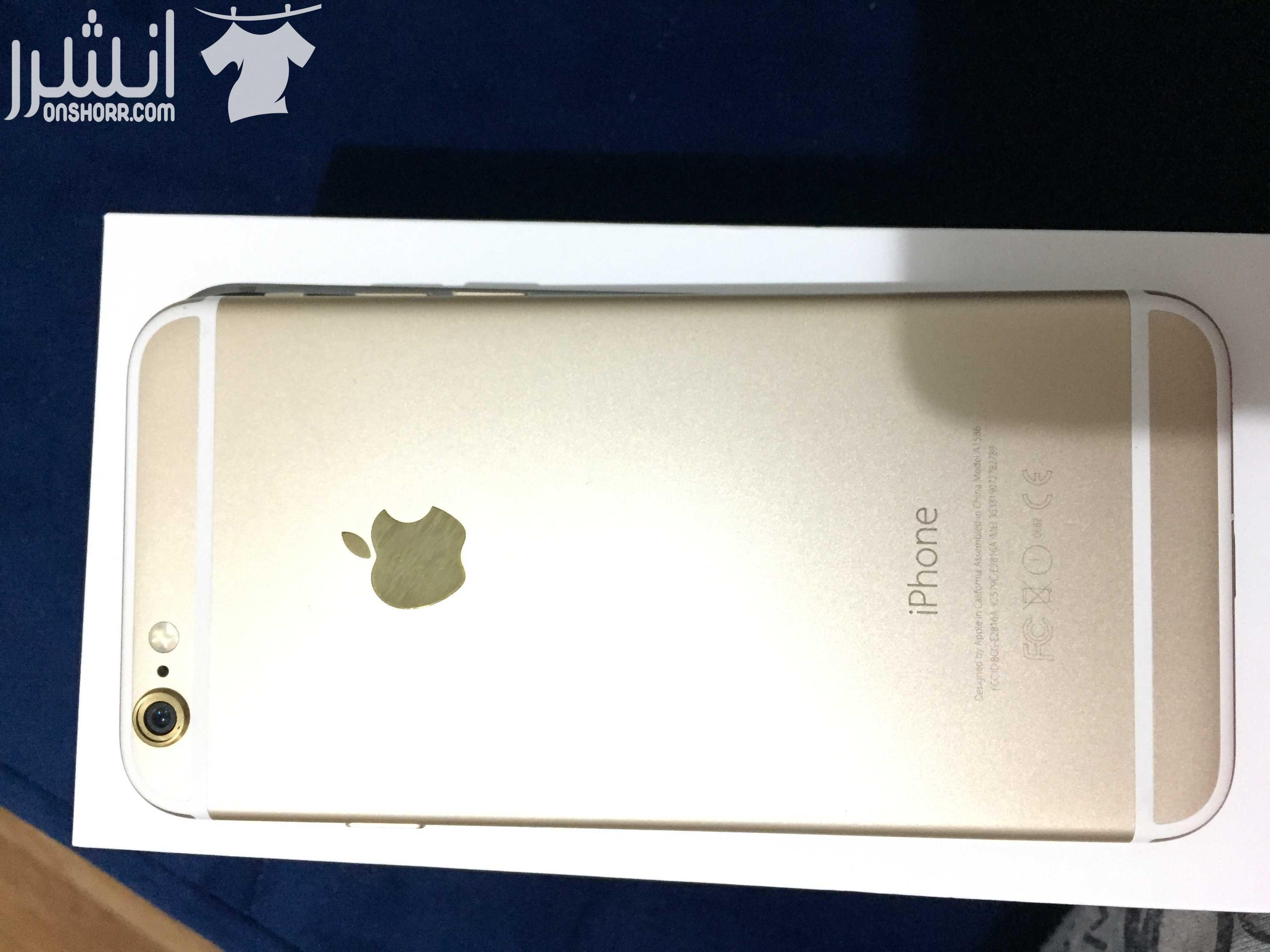 Iphone 6 بحالة الجديد دون اي خدش ٦٤ جيجا  فاصل بصمة