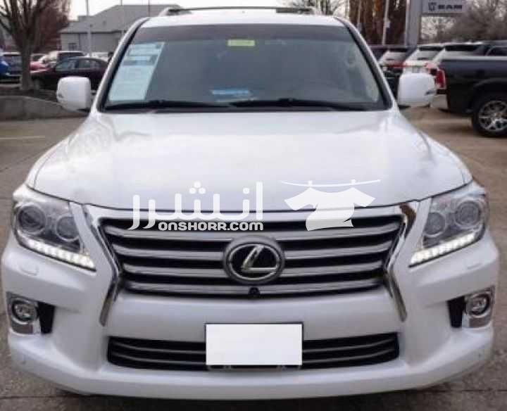 صنع وطراز: لكزس LX 570 السنة: 2015 ناقل الحركة: أوتوماتيكي العداد: 40،319 كلم لمزيد من التفاصيل البريد الالكتروني لي: cmurad300@gmail.com
