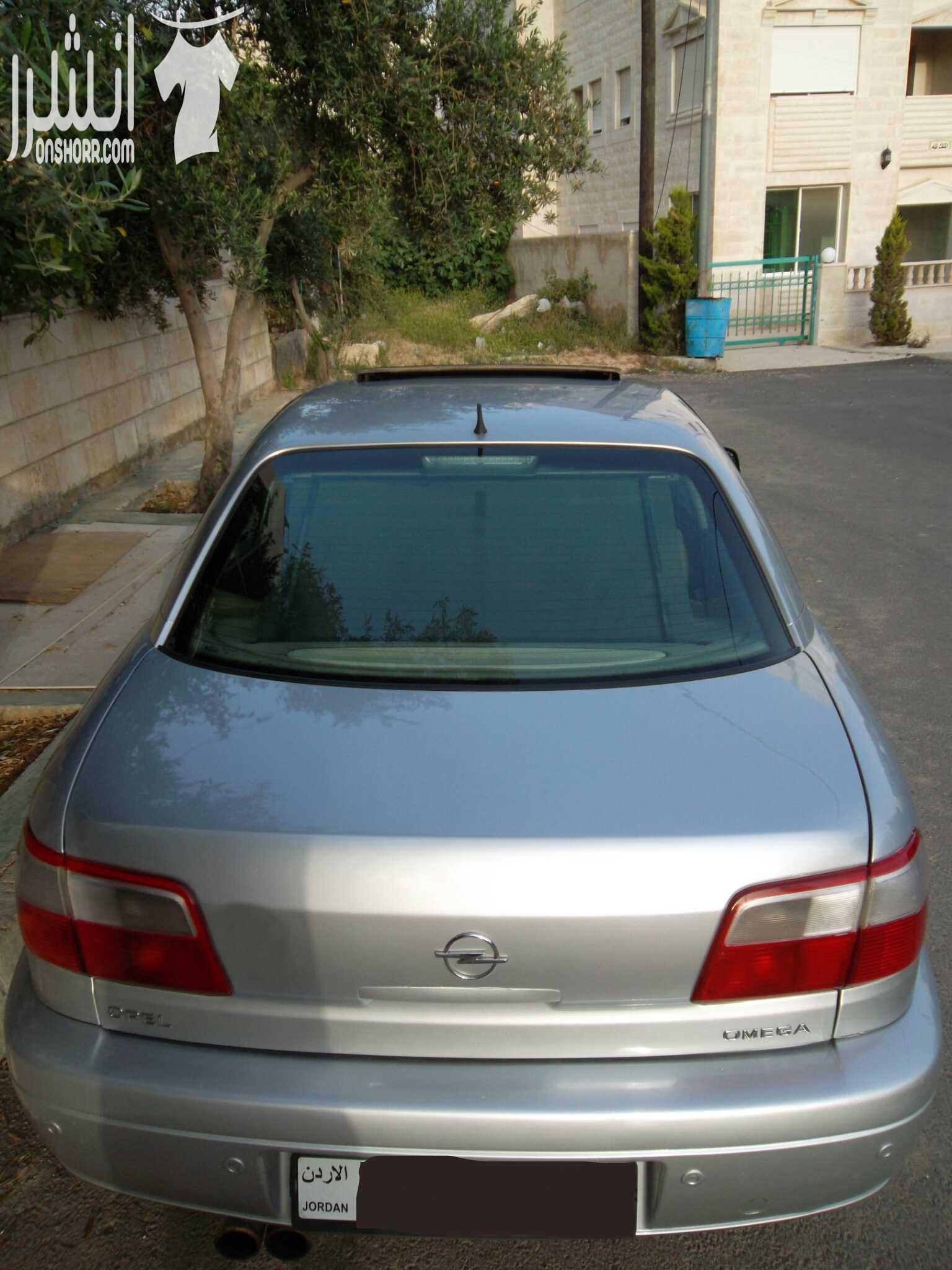 بسم الله ...صلّ على النبي ❤ opel omega 2003 elegance  فل اضافات / فل اوتوماتيك/فتحة سقف كريستال 3 حركات مدرّجة/تحكم طارة /حساسات خلفية/تدفئة للكراسي امامي وخلفي / مظلة للتابلو الخلفي اصلية  كهربا/ مري...