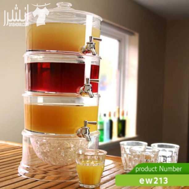 [7/25, 12:25 PM] Easy Way: موزع عصير رائع وسهل الحمل ومزود بأنبوب لإضافة الثلج ذو سعة كبيرة تكفي لكمية كبيرة من العصير . الطريقة المثالية لحفظ العصير وتقديمه بارداً . مثالي للحفلات والاستخدام اليومي ا...
