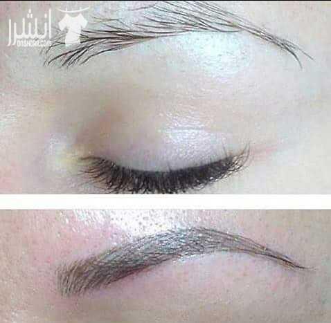 تاتو حواجب شعره شعره او كامل ب 50 حلق صره شامل تخدير وحلق ب30