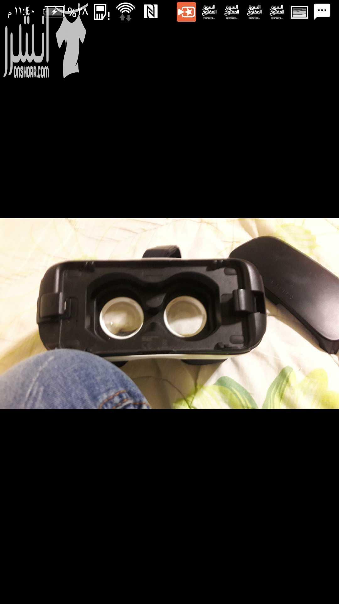 للبيع Samsung Gear vr الاصلية بحالة الوكالة الأصلية للبيع بسعر مغري جدا جدا يصلح للأجهزة التالية  s6 s6 edge s6 edge plus +s7 +s7 edge +s7 edge plus +s8+s8 plus+  s9 +s9 plus +note 5