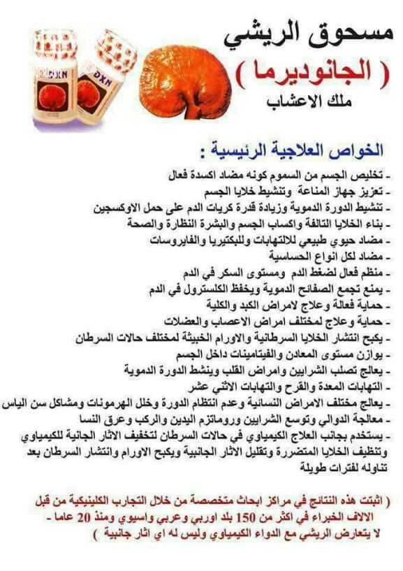 مسحوق الفطر الريشي