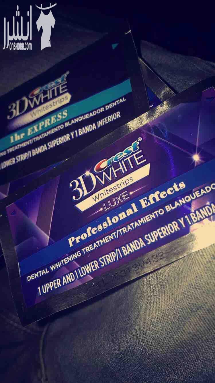 Crest 3D White Professional Effects Whitestrips  لصقات كريست لتبييض الاسنان..أسرع و أفضل منتج لتبييض الأسنان و أرخص من عمليات تبييض الأسنان بالليزر التي تكلف الكثير و لا تخلو من أثارها السلبيه وأهمها...