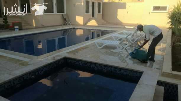 مزرعه للبيع مع فيلا وبركة سباحه سوبر ديلوكس في منطقة الأغوار الجوف للجادين 0795665180