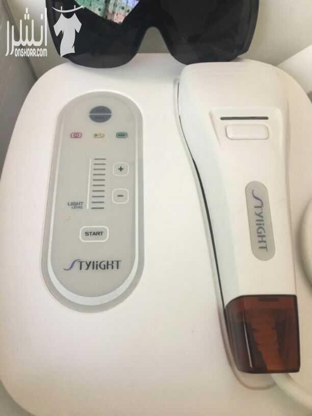 جهاز ليزر ممتاز مع قطعتين استعمال بسيط جدا