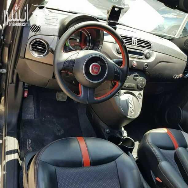 فيات 500e 
عداد 27 الف ميل فقط 
بانوراما ، سبورت بكج 
كلين تايتل