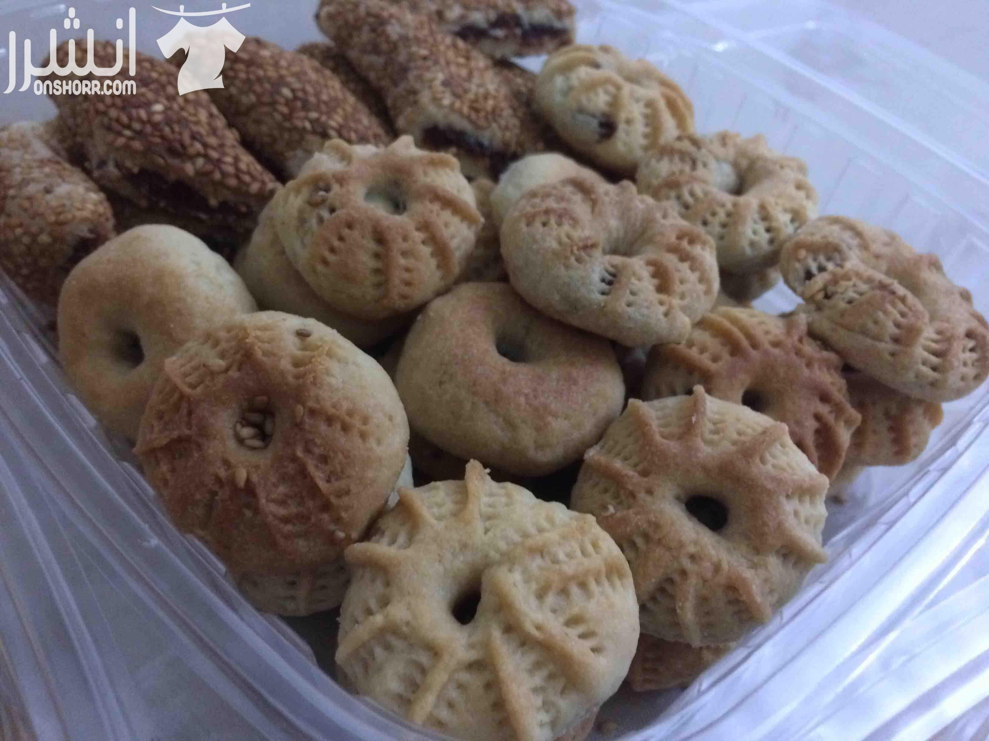 كعك العيد صار جهاز بالتمر بيتي ١٠٠٪ بافضل المواد والايدي الماهرة سعر الكيلو ٥ دنانير