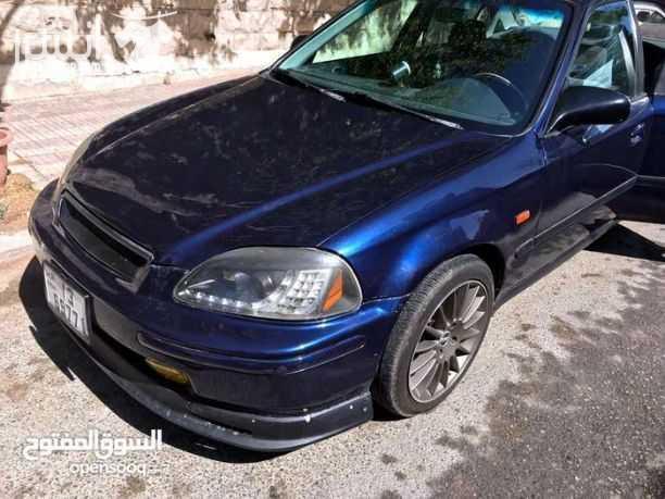 هوندا سيفيك 
97 
فحص 7 جيد 
والماتور والقير جداد بعد الفحص يعني فعلا 7 جيد حاليا 
ترخيص سنة 
مكيف ثلاجة 
واجهة مسجل امريكي مع شاشة 
السيارة اعلا صنف مع فتحة 
اضوية امامية وخلفية معدلة 
شفف ومرشات 
ستي...