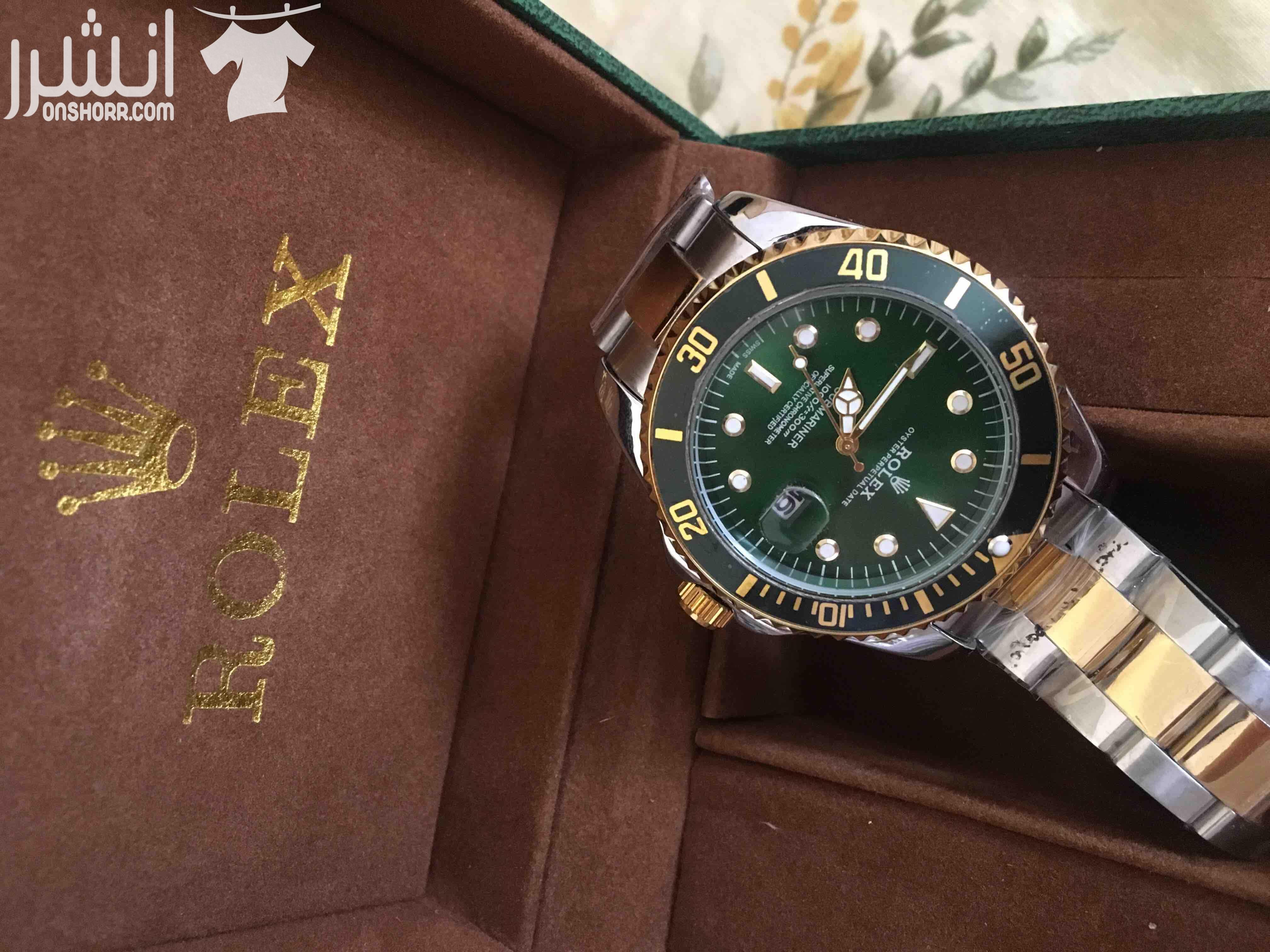 Rolex watches AAA اخر اربع ساعات بارخص سعر بالسوق رولكس كوبي ون مع بوكس رولكس الاصلي