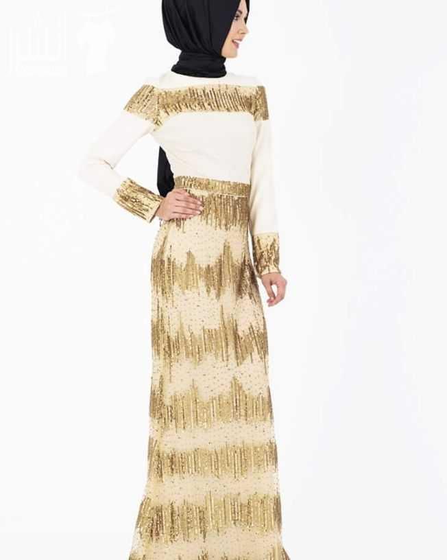 فستان سهرة تركي المقاسات المتوفرة 42 40 و 38