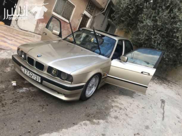 BMW 520i موديل 89 محوله 95 ماتور 25 نازل عالرخصه فل كامل مع فتحه الفحص مرفق بالصور 5000 0795058295