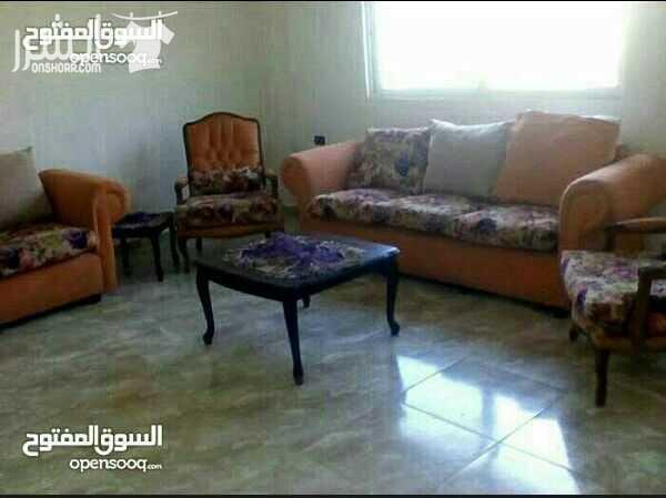 كنب 7مقاعد قماش 3D.   للبيع.   ابو تيم.  0797146045