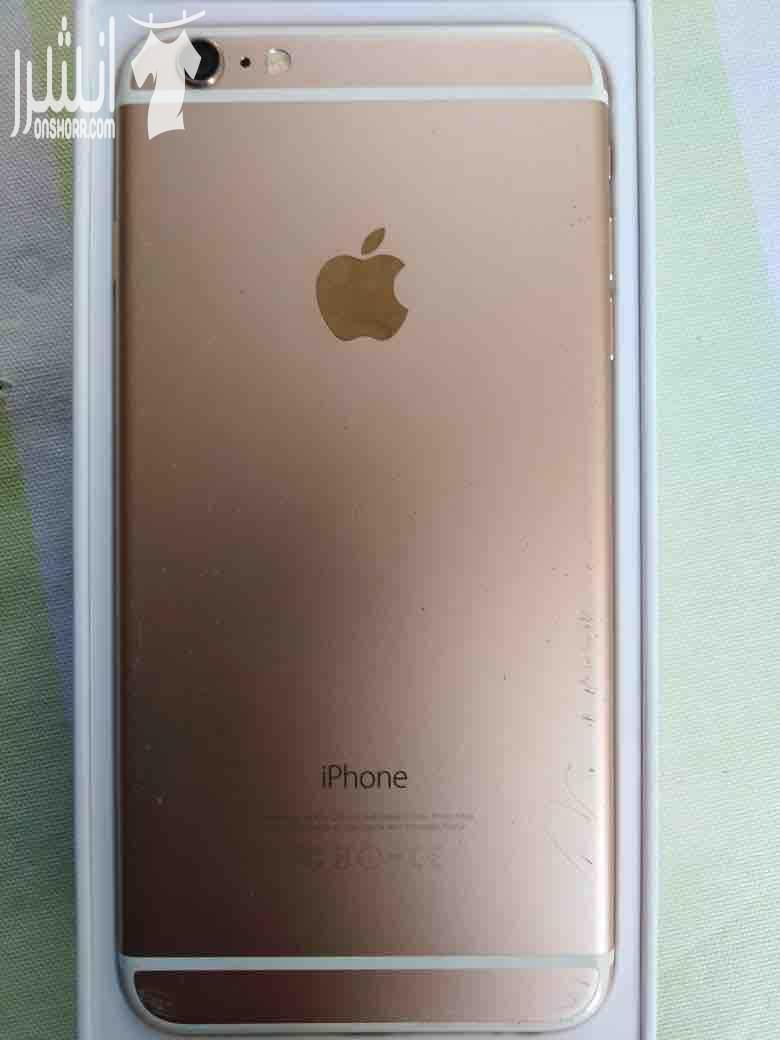 ايفون 6 بحاله ممتازه 64gb وبسعر مناسب وفيو بس شوية قحوطه من ورا