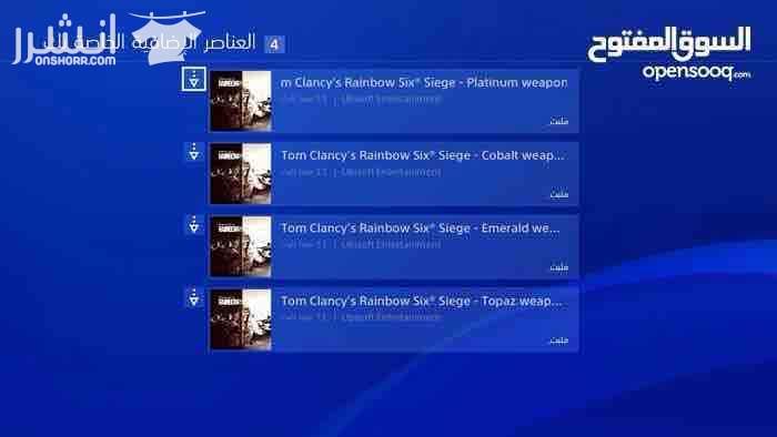 حساب ps4 تحكم كامل مع تاريخ الميلاد Games : - FIFA 18 - PES 18 - RAINBOW 6 - NFS PAYBACK حساب رينبو : Level : 261 KD : 1.2 Black ice : M45 meusoc ثارميت ، آش فرد 5.7 USG : ثارميت ، آش فرد...