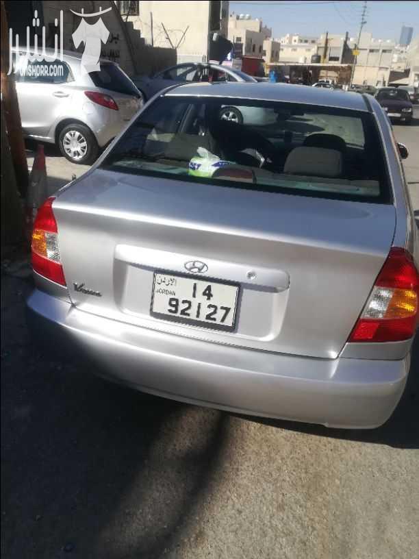 هيونداي فيرنا للبيع موديل 2001 ترخيص جديد شهر 9