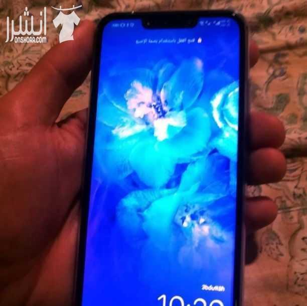تلفون هواوي nova 3i ستعمال سبوع وكاله مع الكرتونه وكاامل الاغرااض