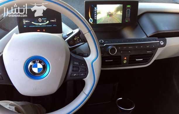 Bmw i3 2014 كهرباء فل اضافات داخل قماش وجلد لونين تقطع مسافه 150-160 ماشيه 22 ميل فقط فحص كامل كلين تايتل جمرك وتامين جديد شاشه كبيرة حساسات امامي خلفي كاميرا نظام Autopark رادار بطارية وتكن...