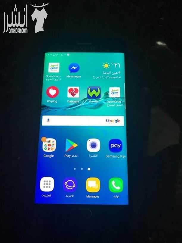 s6 ايدج بلس الجهاز امريكي نضيف ما في ولا نقره