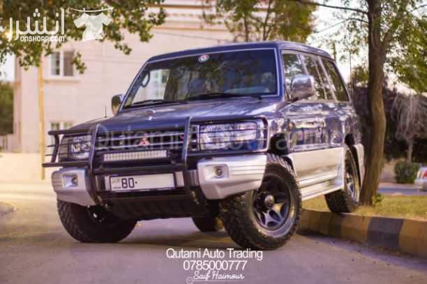 ميتسوبيشي باجيرو 1999 وارد الشركة الأردنية  اعلى صنف 4×4 ترخيص واطي مرخص لشهر 11/2018 ماتور 3000cc ستة سليندر V6 الفحص : 4 جيد  الاضافات: جير اوتوماتيك  جير ارضي (2H/4H/4HLC/4LLC) ديفلوك فتحة كريستال...
