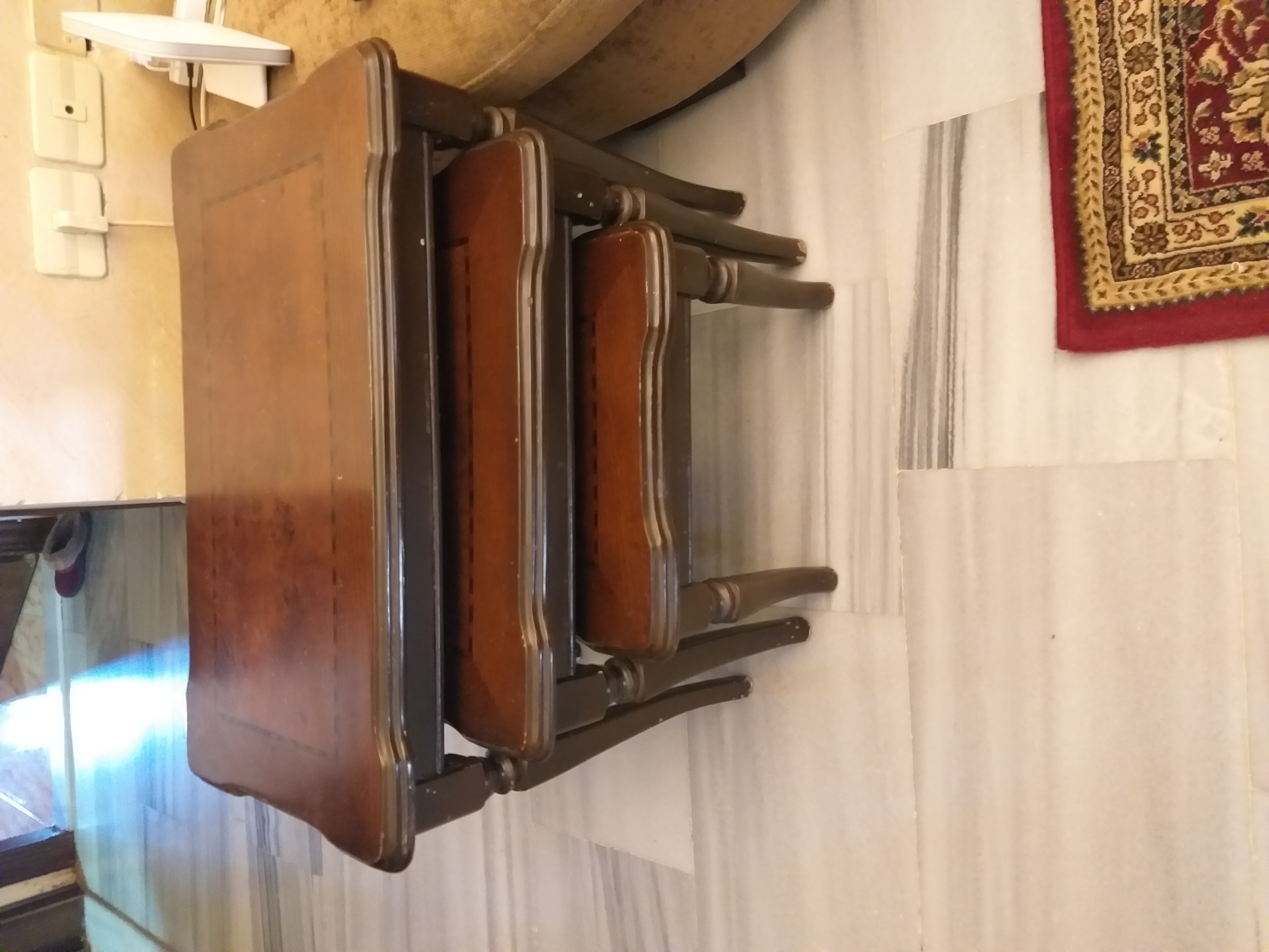 طاولة درج٣قطع