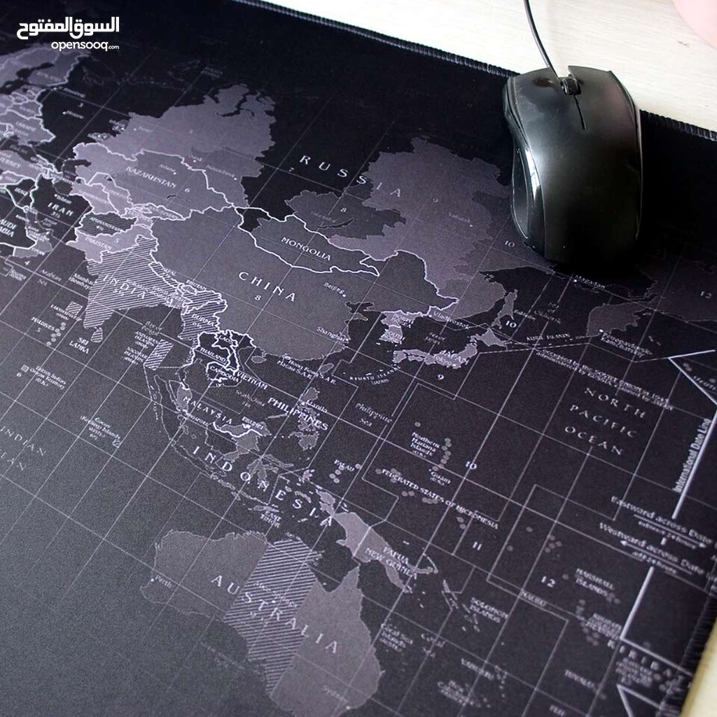 mouse pad - ماوس باد
mouse pad world map 700x300 (new)
*speed edition
*good quality
*Natural material, feel more comfortable
تتوفر خدمة التوصيل لجميع مناطق المملكة وباسعار مناسبة ولجامعة العلوم و...