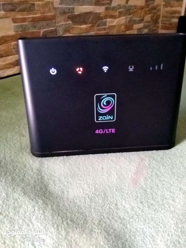 راوتر زين منزلي ثابت 4G بدون التزام يعني حط اي خط انترنت 4G ووزع لكل البيت مجانا