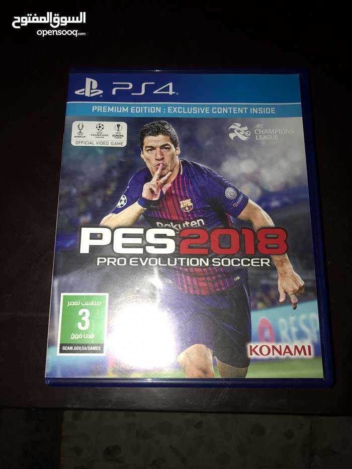 gta v pes18(ps4)
لا تنسَ أنك شاهدت هذا الإعلان في عنكبوت
للبيع فقط شبه وكاله ولا شخط
للتواصل...