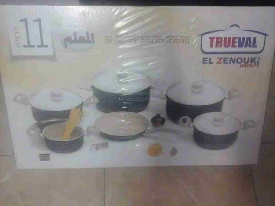 طقم جرانيت 11قطعه تروفال الزنوكى الاصلى جديد بالعلبه
لا تنسَ أنك شاهدت هذا الإعلان في عنكبوت...