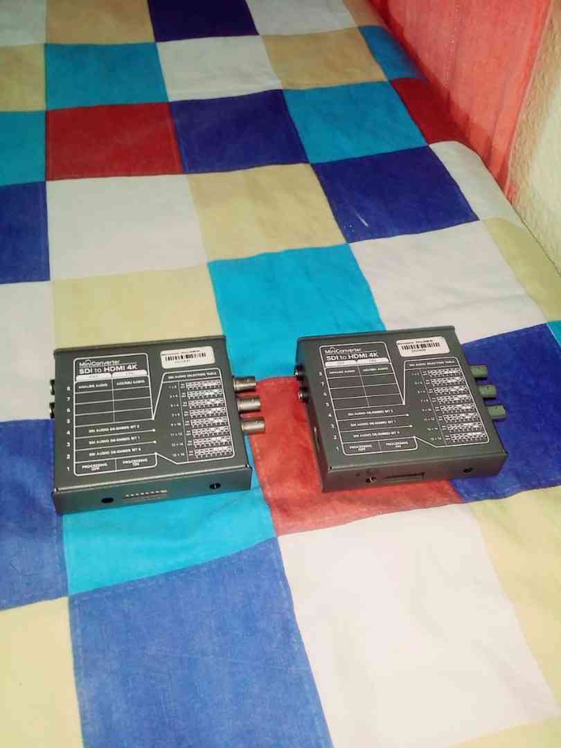Black Magic Design (HDMI TO SDI, SDI TO HDMI Converter)
لا تنسَ أنك شاهدت هذا الإعلان في عنكبوت...
