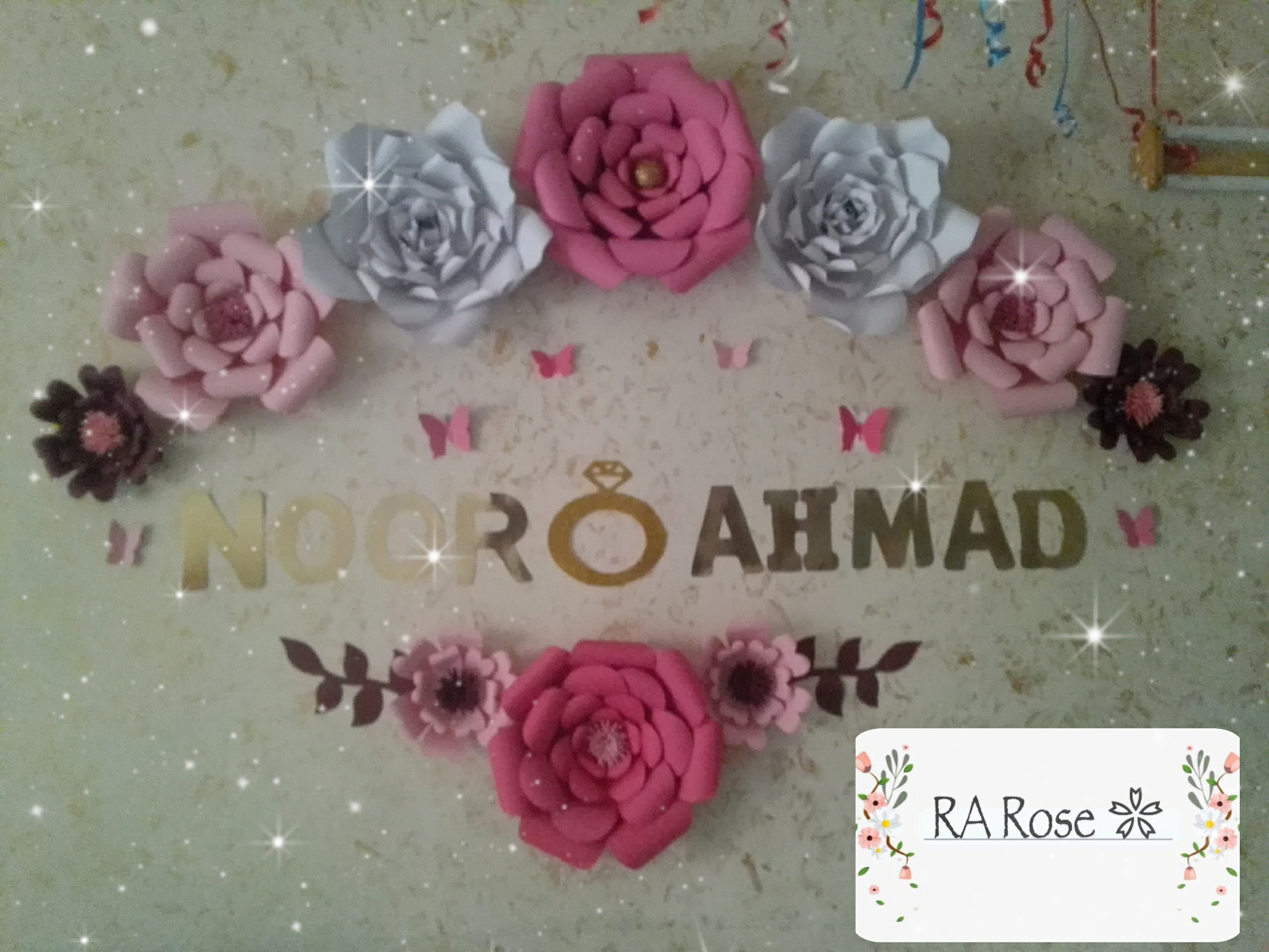 RA ROSE للديكورات و واجهات الورد الورقي
لا تنسَ أنك شاهدت هذا الإعلان في عنكبوت
عندك مناسبة و...