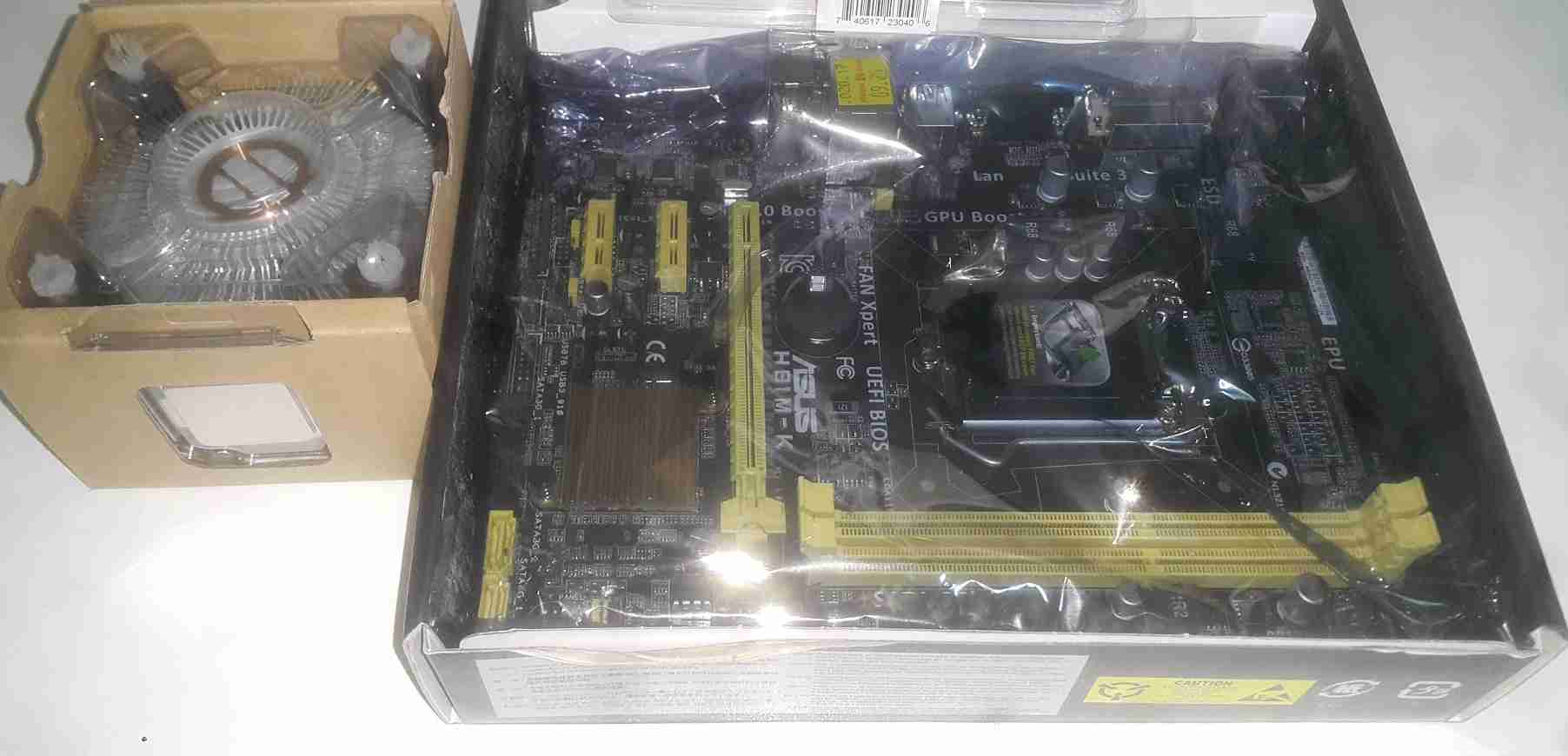 معالج ولوحة جداد                                            


	 				لا تنسَ أنك شاهدت هذا الإعلان في عنكبوت            
	 				
                                ASUS H81m-k
i3-4160...