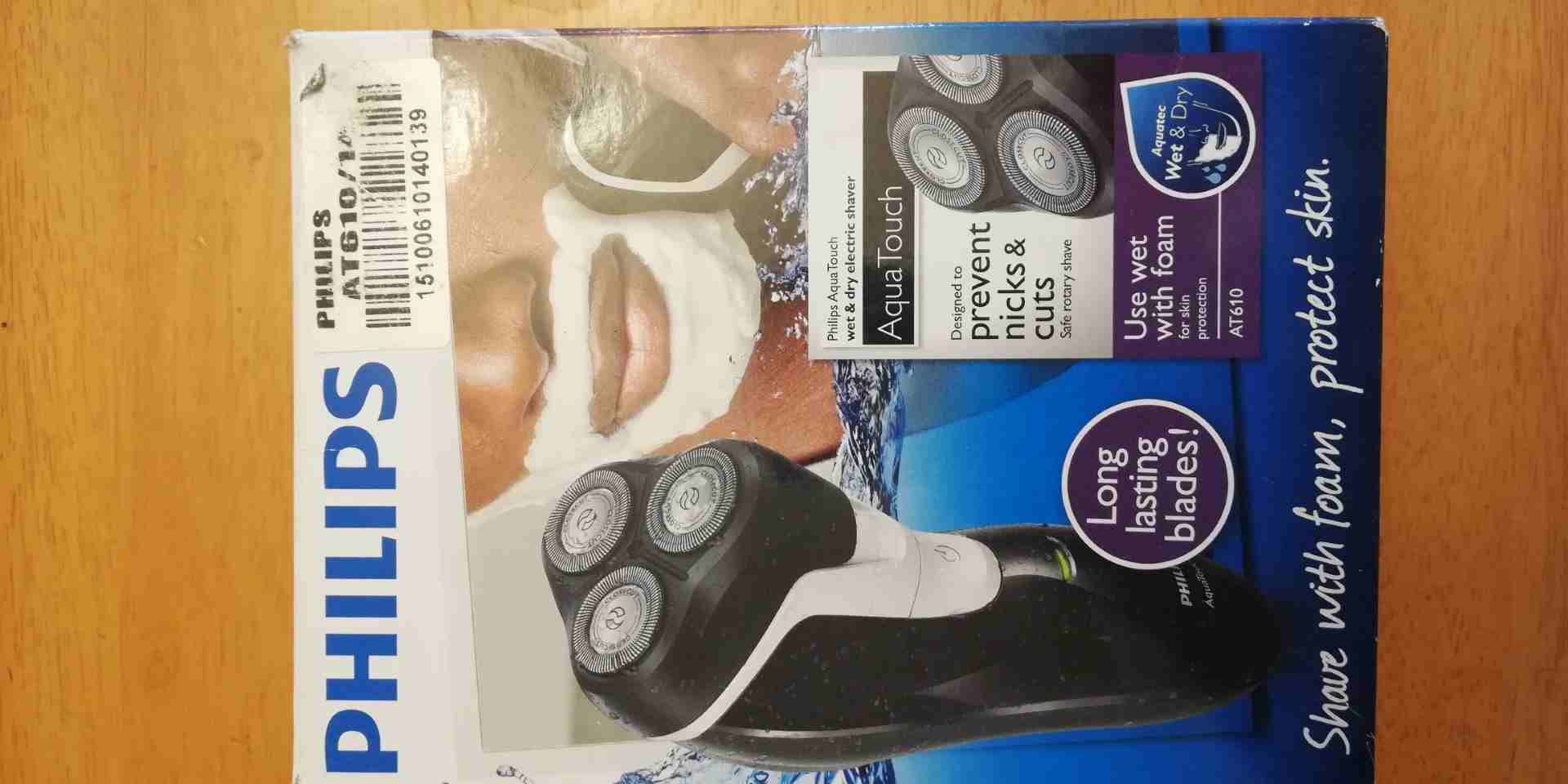 توصيل للمحافظات Philips Shaver AquaTouch ماكينة حلاقة جديدة نوع فيليبس شحن تعمل بدون سلك كهرباء                                            


	 				لا تنسَ أنك شاهدت هذا الإعلان في عنكبوت...