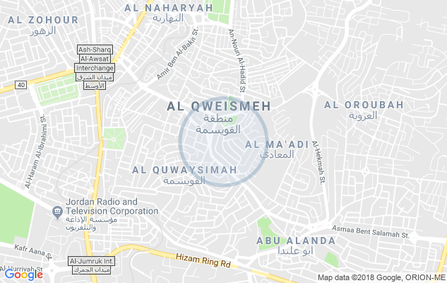 القويسمة_جبل الحديد_خلف الدفاع المدني                                            


	 				لا تنسَ أنك شاهدت هذا الإعلان في عنكبوت            
	 				
                            للعرسان فقط...