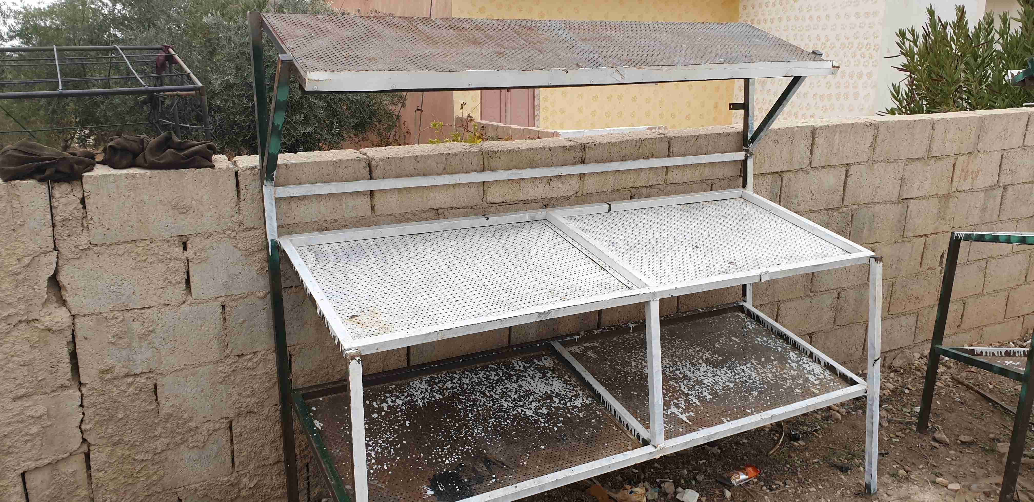 ستاندات خضار ثلاث طوابق مع مرايا
لا تنسَ أنك شاهدت هذا الإعلان في عنكبوت
3قطع طولهم 8متر بحال...