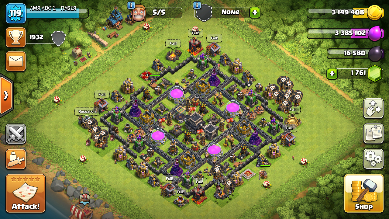Clash of clans  TH9                                            


	 				لا تنسَ أنك شاهدت هذا الإعلان في عنكبوت            
	 				
                                تاون هول 9...