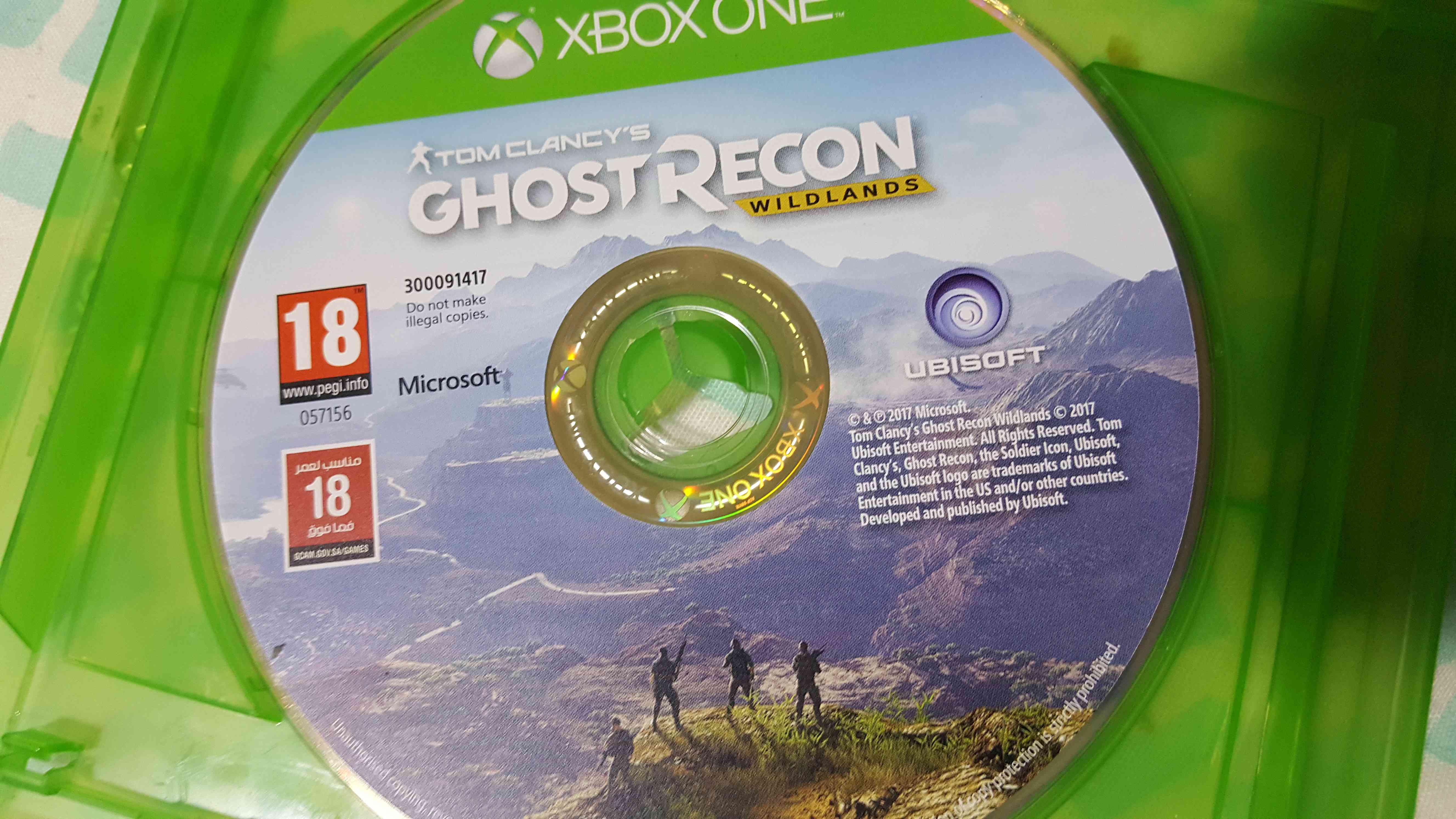 سيدي xbox one / ghost recon                                            


	 				لا تنسَ أنك شاهدت هذا الإعلان في عنكبوت            
	 				
                                للبدل او للبيع السيدي نظي...