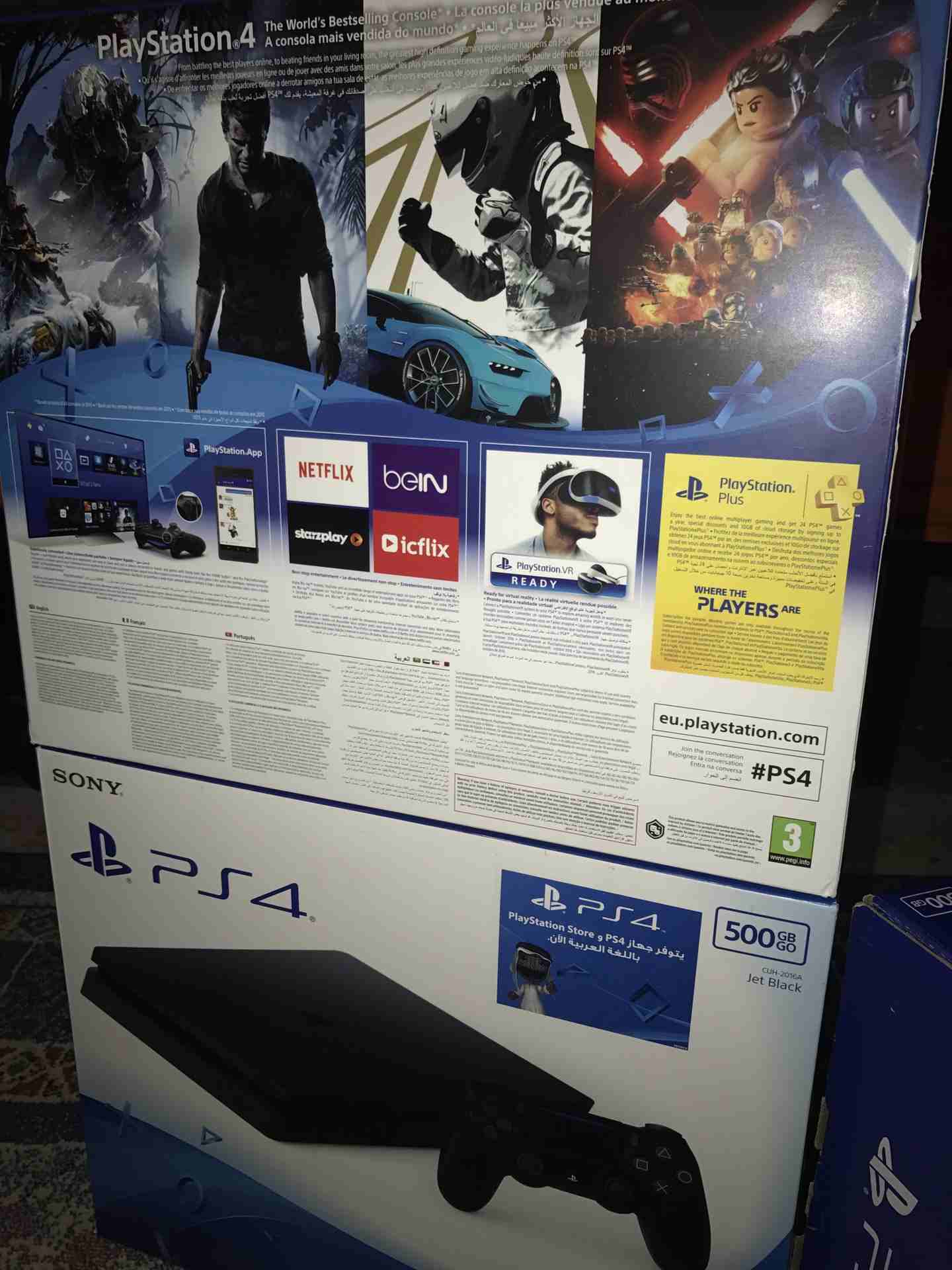 SONY PS4 SLIM NEW (500GB-1TB)  13 GAMES 0                                            


	 				لا تنسَ أنك شاهدت هذا الإعلان في عنكبوت            
	 				
                            !!رجعنا معكم ب...