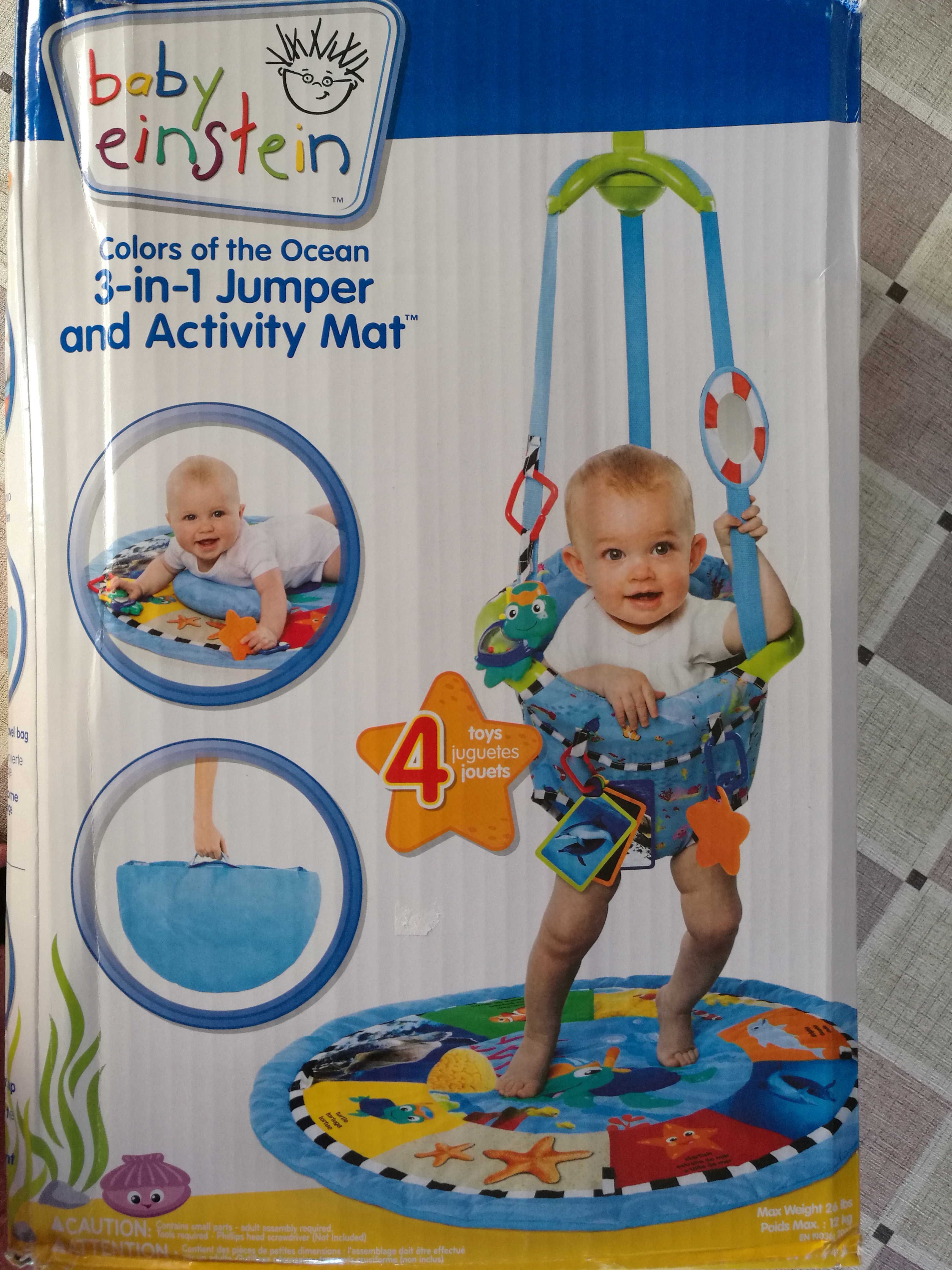 Baby jumber                                            


	 				لا تنسَ أنك شاهدت هذا الإعلان في عنكبوت            
	 				
                                نطاطه للبيبي ماركة بيبي اينشتاين امريكي...
