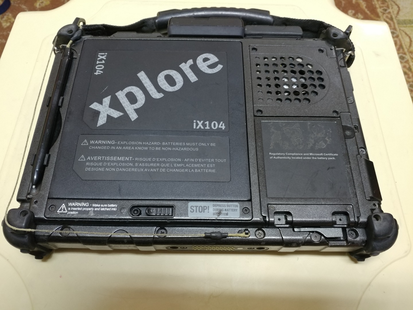 تابلت Xplore Rugged
لا تنسَ أنك شاهدت هذا الإعلان في عنكبوت
للبيع تابلت وكمبيوتر Xplore IX104...