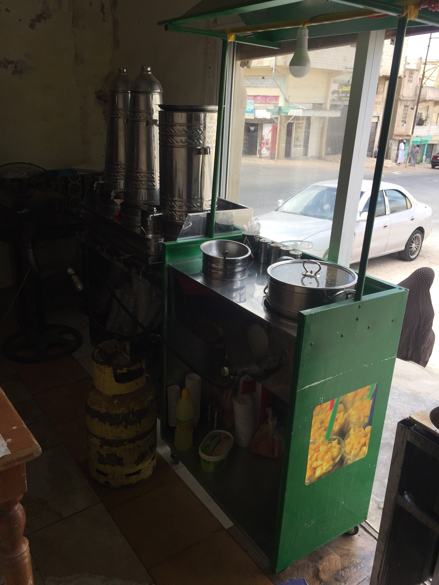 عربة ذرة
لا تنسَ أنك شاهدت هذا الإعلان في عنكبوت
عربة ذرة طنجرة لسلق الذره وعدة الذرة كاملة...