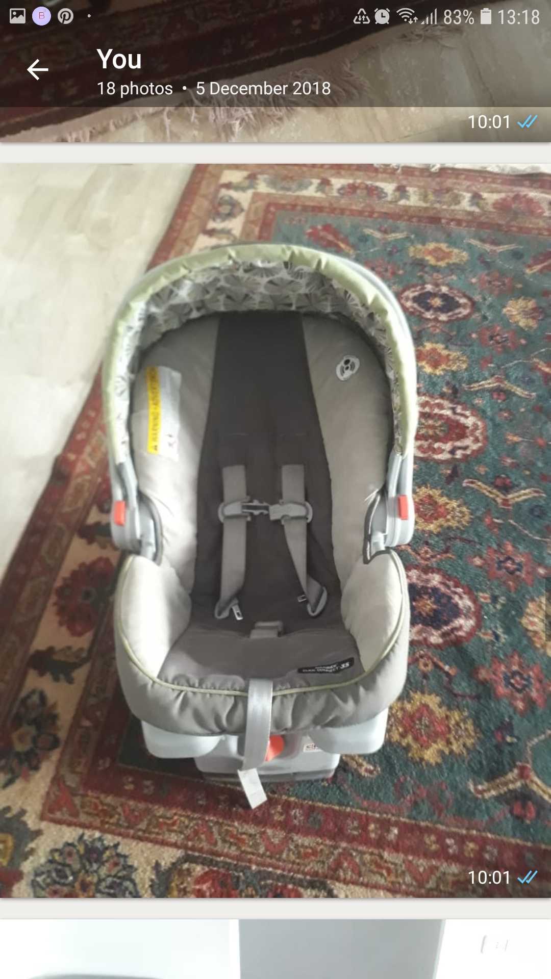 كار سيت بحال جديد graco
لا تنسَ أنك شاهدت هذا الإعلان في عنكبوت
track car set بحال الجديد مست...