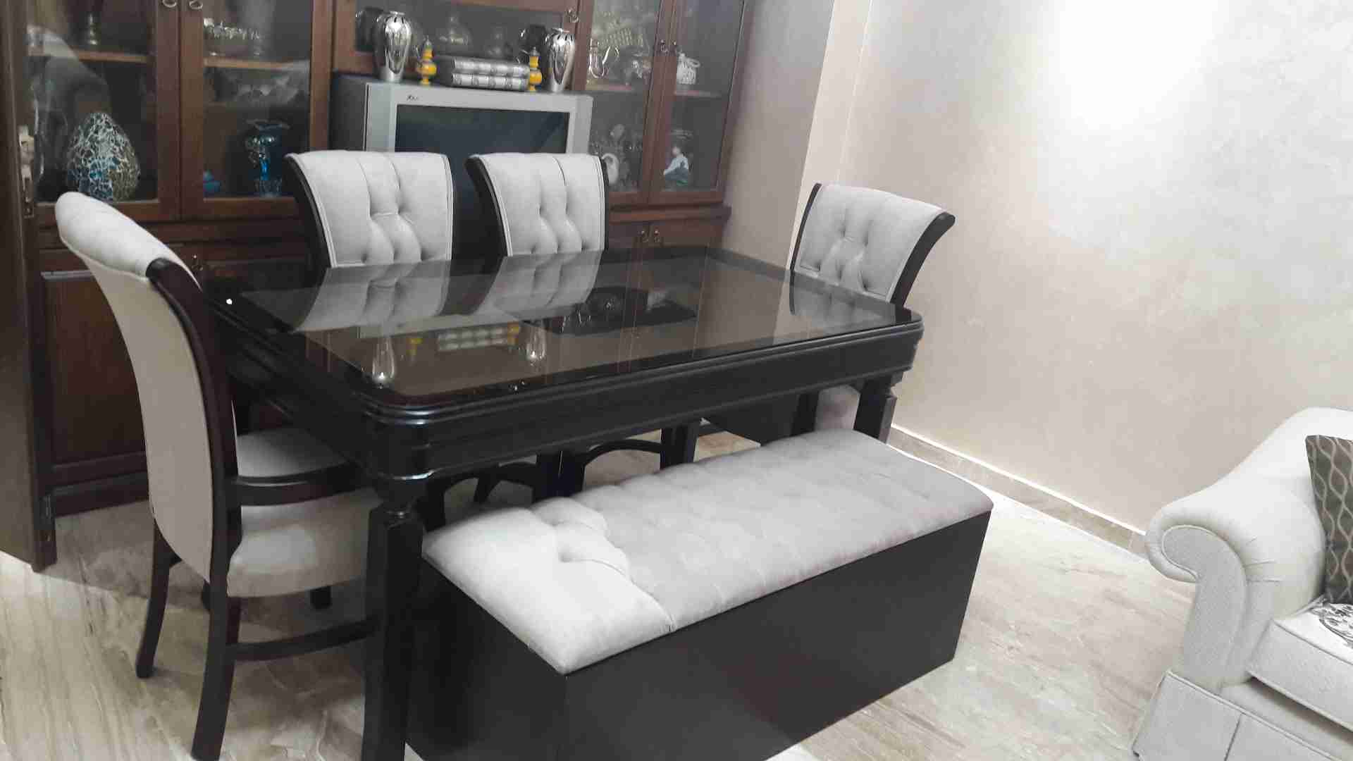 طاولة سفرة 6 كراسي موديلات حديثة (مشغل)
لا تنسَ أنك شاهدت هذا الإعلان في عنكبوت
ولات سفرة لات...