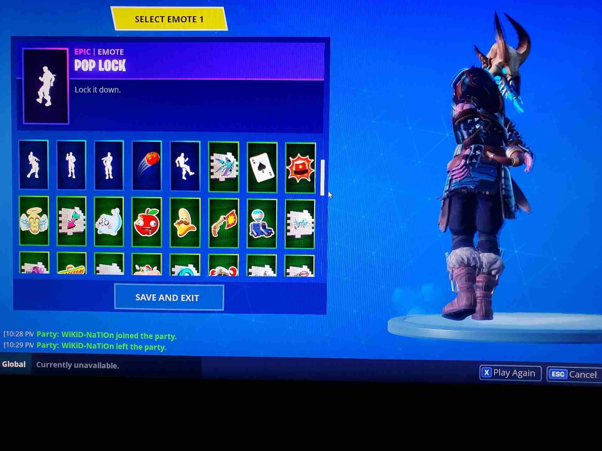 اكاونت فورتنايت سيزون 4 5 6 زومبي 400 في بكس
لا تنسَ أنك شاهدت هذا الإعلان في عنكبوت
للبيع فق...