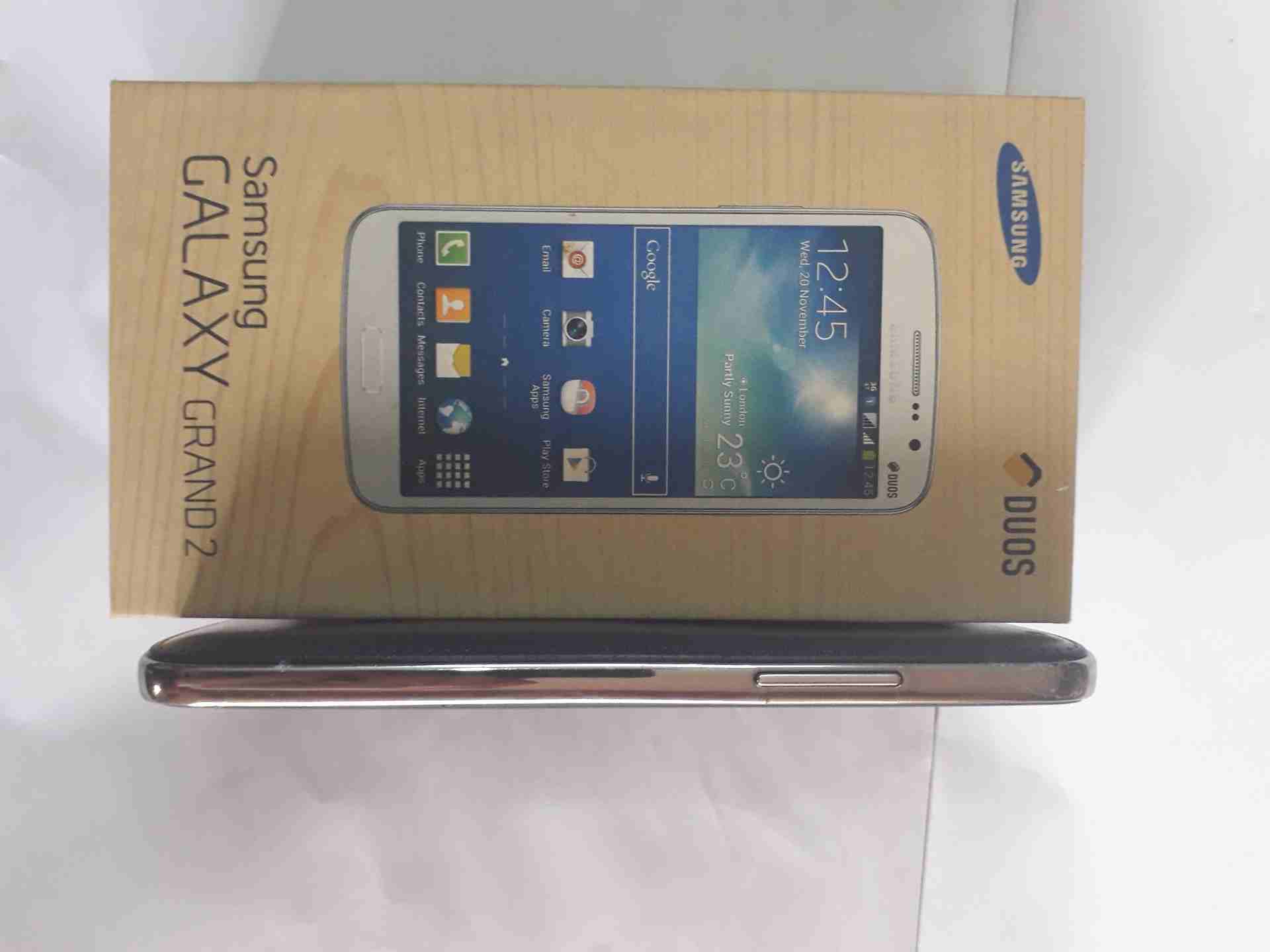 Samsung Galaxy Grand 2 سامسونج جالكسي جراند 2 للبيع بحالة ممتازة
لا تنسَ أنك شاهدت هذا الإعلان في عنكبوت...